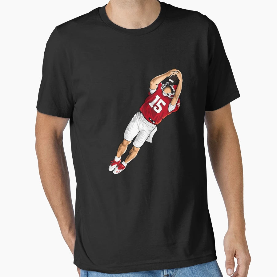 Fernando Mendoza Catch Superhero T-Shirt - Unique Graphic Unisex - T-Shirt, Sweatshirt, Hoodie