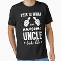 Funny Uncle Gift From Nephew And Niece T-Shirt - Graphic Print for Adults - T-Shirt, Sweatshirt, Hoodie