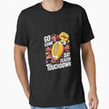 Game Day Red Yellow Touchdown Season T-Shirt - Unique Graphic for Adults - T-Shirt, Sweatshirt, Hoodie