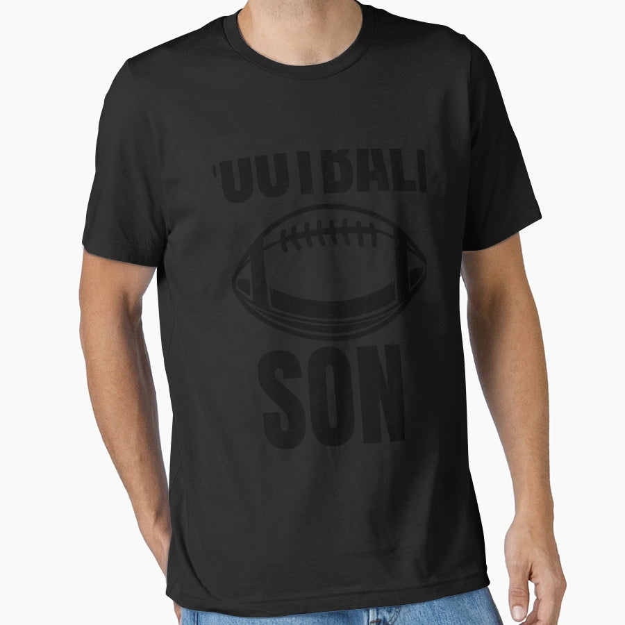 American Football Son Fan Game Day Sport T-Shirt - Graphic Print Unisex - T-Shirt, Sweatshirt, Hoodie