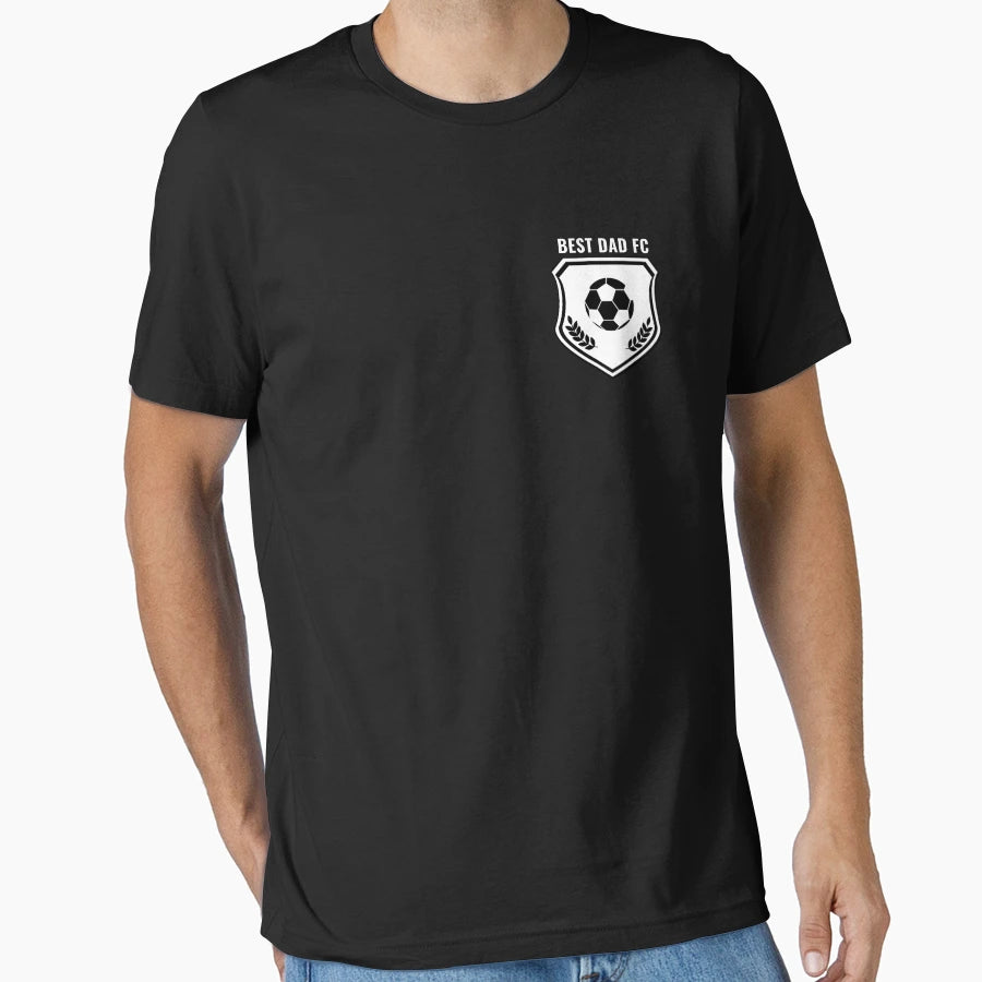 Best Dad Fc T-Shirt - Minimalist Print Unisex - T-Shirt, Sweatshirt, Hoodie