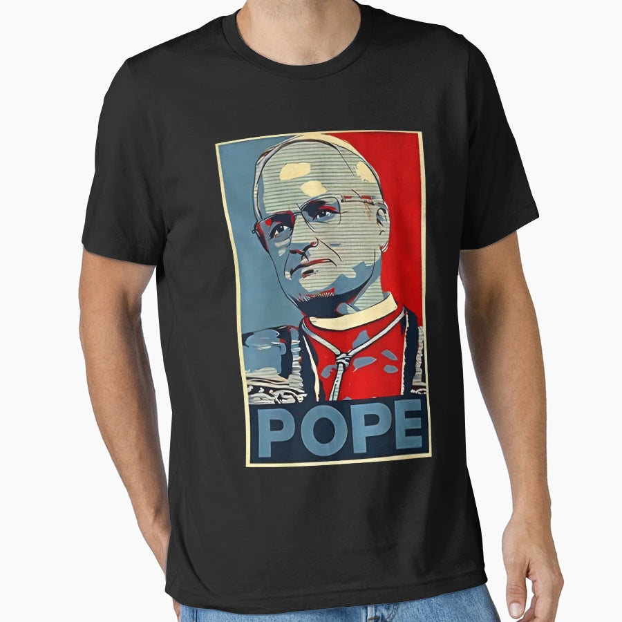 Da Pope Art Pope Leo Xiv T-Shirt - Aesthetic Graphic for Adults - T-Shirt, Sweatshirt, Hoodie