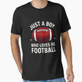 Just Who Loves Football Funny Sports T-Shirt - Novelty Apparel Men Women - T-Shirt, Sweatshirt, Hoodie