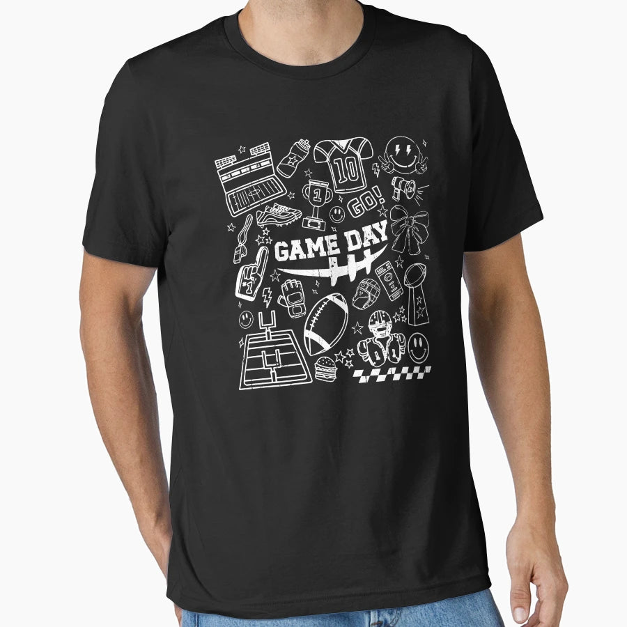 Game Day T-Shirt - Unique Graphic Men Women - T-Shirt, Sweatshirt, Hoodie