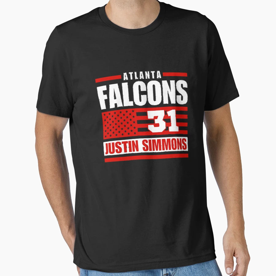 Atlanta Falcons Simmons 31 American T-Shirt - Fun Novelty Design Men Women - T-Shirt, Sweatshirt, Hoodie