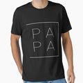 Papa Funny Fathers Day Present Dad T-Shirt - Aesthetic Graphic for Adults - T-Shirt, Sweatshirt, Hoodie