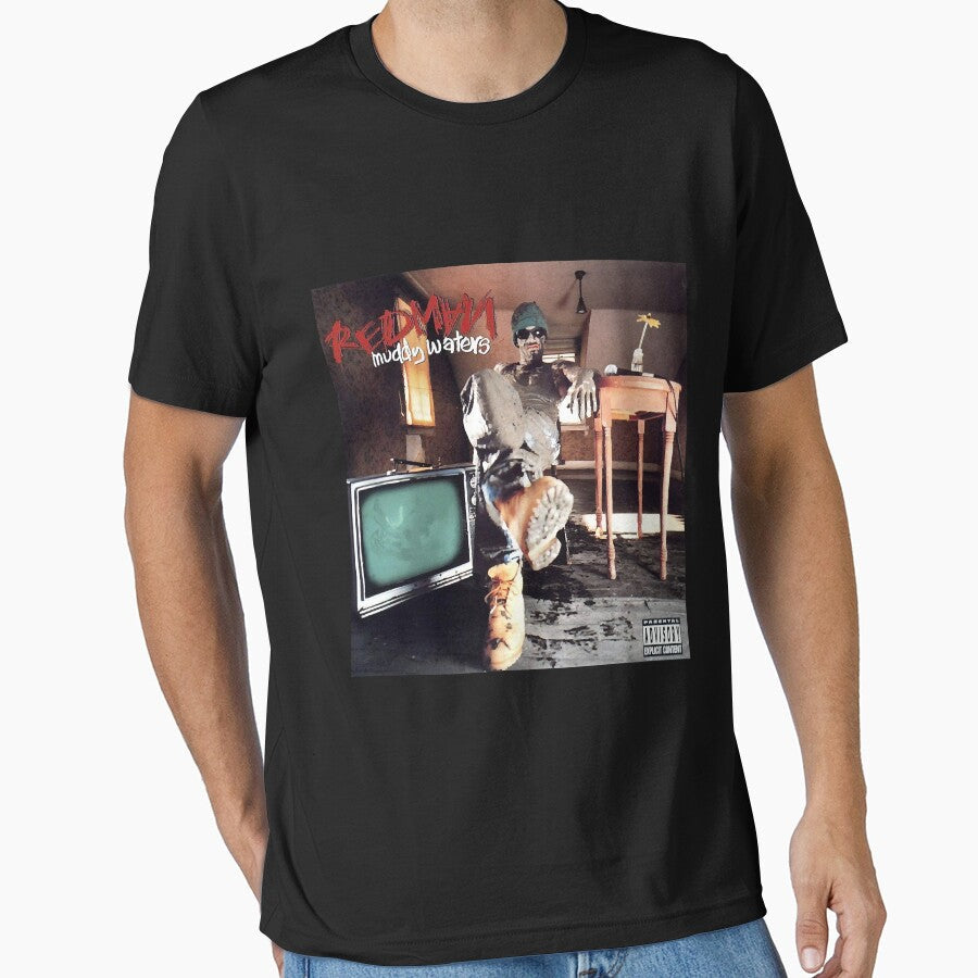 Muddy Guitar Waters Redman by srobin556 - Adult & Kids T-Shirts, Sweatshirts & Hoodies apparel design preview 1