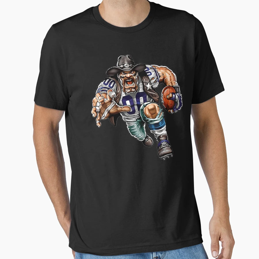 Mascot American Football T-Shirt - Novelty Apparel Men Women - T-Shirt, Sweatshirt, Hoodie
