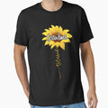 Grandma Blesses Sunflower Love T-Shirt - Casual Everyday Wear Unisex - T-Shirt, Sweatshirt, Hoodie