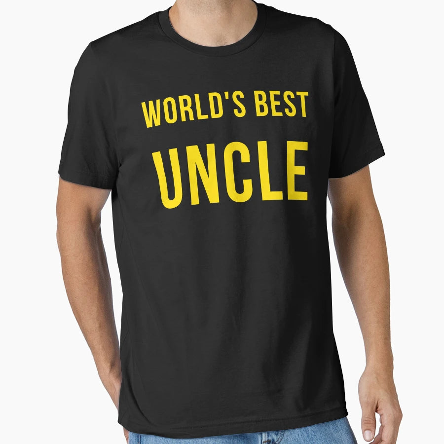 Worlds Best Uncle T-Shirt - Streetwear Style for Adults - T-Shirt, Sweatshirt, Hoodie