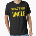 Worlds Best Uncle T-Shirt - Streetwear Style for Adults - T-Shirt, Sweatshirt, Hoodie