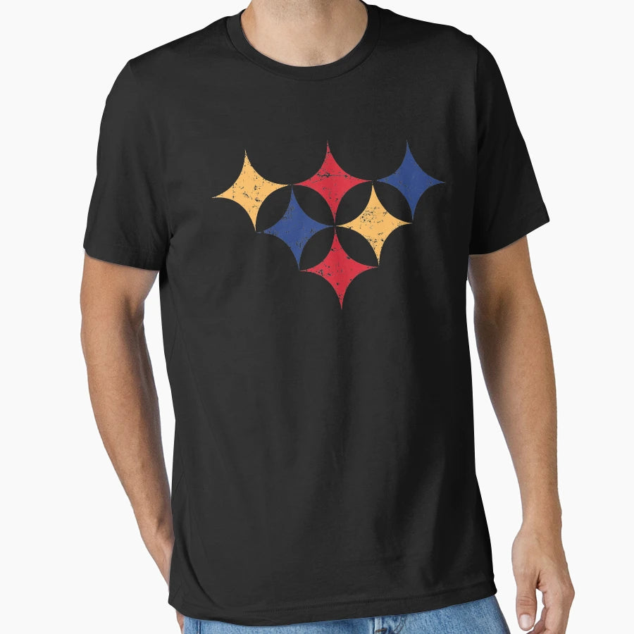 6 Steeler Diamonds T-Shirt - Fun Novelty Design Unisex - T-Shirt, Sweatshirt, Hoodie