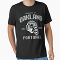 Property Oakland Raiders Football T-Shirt - Novelty Apparel for Adults - T-Shirt, Sweatshirt, Hoodie