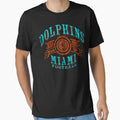 Dolphins Football T-Shirt - Aesthetic Graphic Men Women - T-Shirt, Sweatshirt, Hoodie
