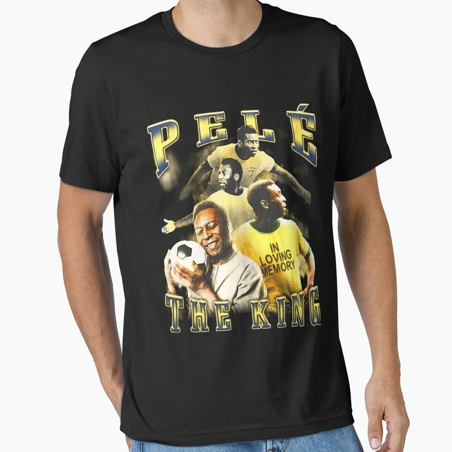 Pele Legend T-Shirt - Trendy Graphic Men Women - T-Shirt, Sweatshirt, Hoodie