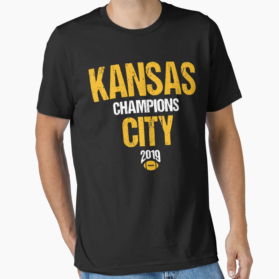 Kansas City Champions T-Shirt - Streetwear Style for Adults - T-Shirt, Sweatshirt, Hoodie