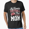 Mothers Day American Football Player T-Shirt - Unique Graphic for Adults - T-Shirt, Sweatshirt, Hoodie