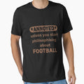 American Football Birthday Gift Field T-Shirt - Unique Graphic Men Women - T-Shirt, Sweatshirt, Hoodie
