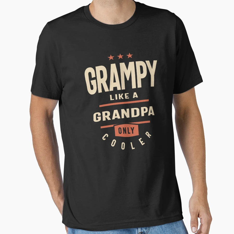 Grampy Grandpa Upgrade Extra T-Shirt - Minimalist Print for Adults - T-Shirt, Sweatshirt, Hoodie