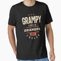 Grampy Grandpa Upgrade Extra T-Shirt - Minimalist Print for Adults - T-Shirt, Sweatshirt, Hoodie