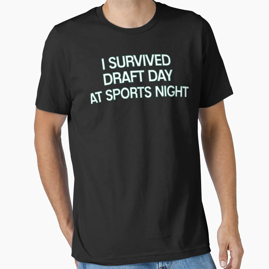 Sports Night I Survived T-Shirt - Fun Novelty Design for Adults - T-Shirt, Sweatshirt, Hoodie