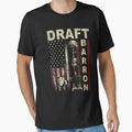 Draft Barron Funny Military Sarcastic T-Shirt - Novelty Apparel for Adults - T-Shirt, Sweatshirt, Hoodie