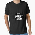 Sunday Is Funday T-Shirt - Custom Art Print for Adults - T-Shirt, Sweatshirt, Hoodie