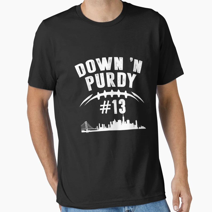 Down N Purdy Mr Irrelevant San T-Shirt - Minimalist Print Men Women - T-Shirt, Sweatshirt, Hoodie
