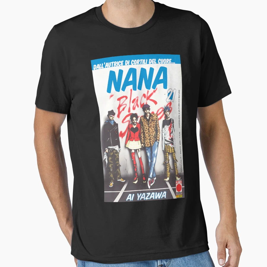 Nana Manga Cover T-Shirt - Fun Novelty Design for Adults - T-Shirt, Sweatshirt, Hoodie