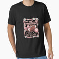 Coquette Bow Funny Football Mama T-Shirt - Aesthetic Graphic for Adults - T-Shirt, Sweatshirt, Hoodie