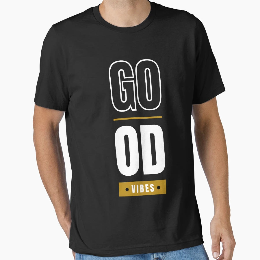 Good Vibes T-Shirt - Minimalist Print Men Women - T-Shirt, Sweatshirt, Hoodie
