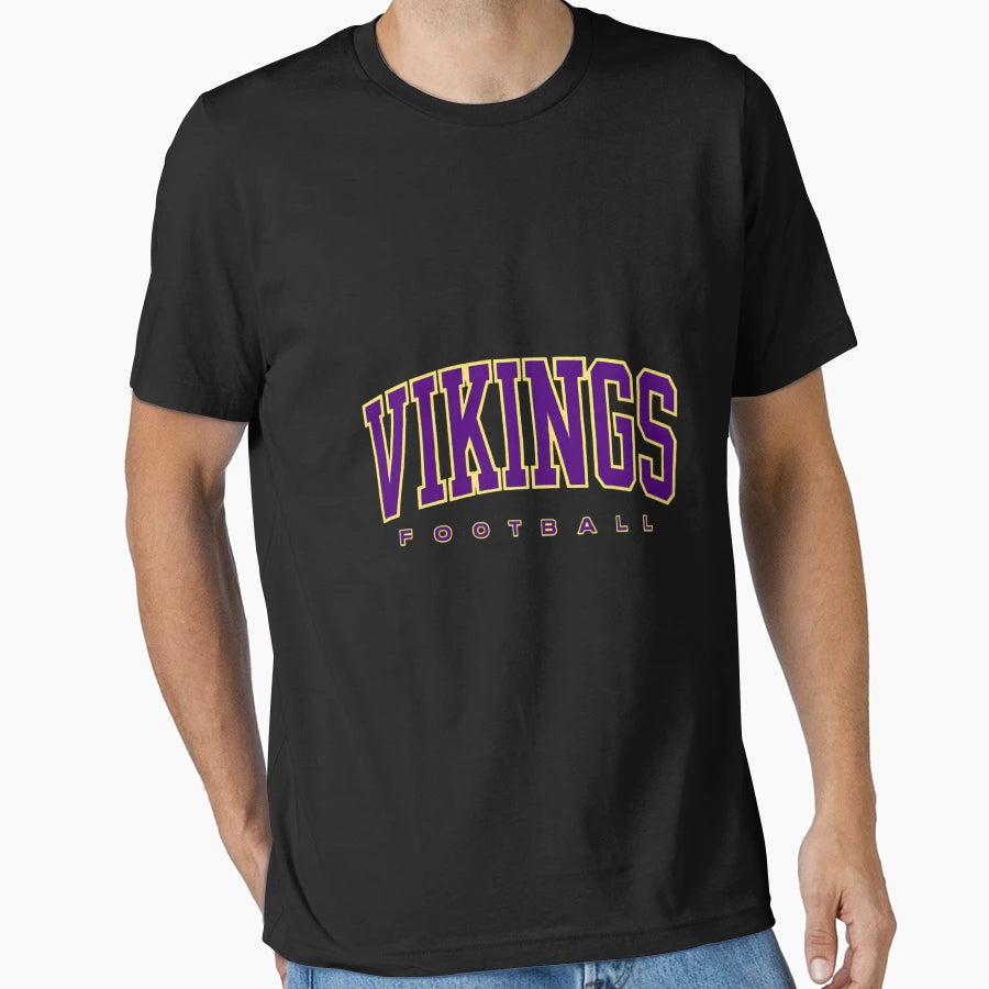 Minnesota Vikings Football C T-Shirt - Casual Everyday Wear Men Women - T-Shirt, Sweatshirt, Hoodie