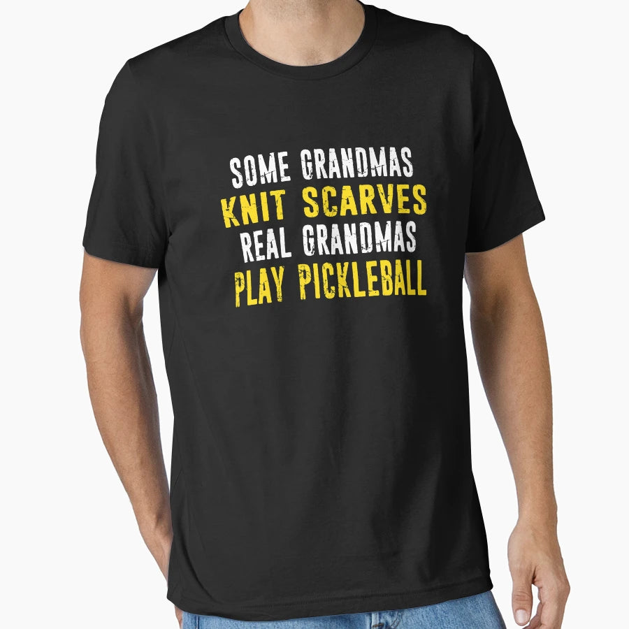 Pickleball Season Grandma Player Paddle T-Shirt - Streetwear Style Unisex - T-Shirt, Sweatshirt, Hoodie