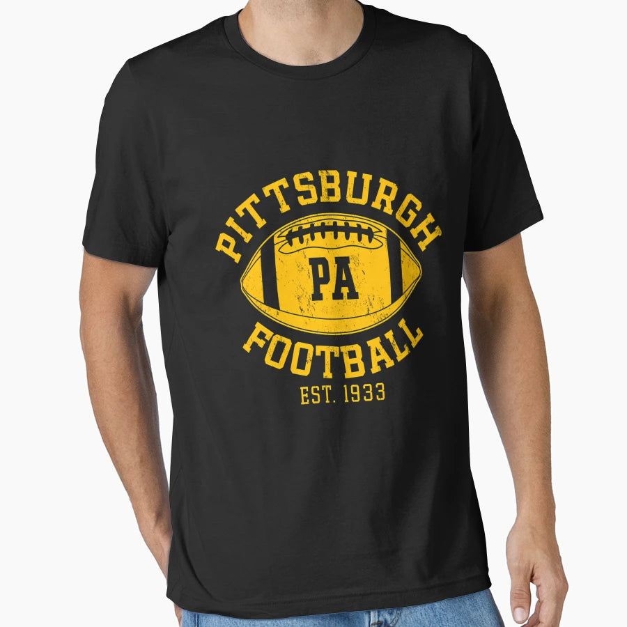 Pittsburgh Steelers Football Team Pa T-Shirt - Aesthetic Graphic Unisex - T-Shirt, Sweatshirt, Hoodie