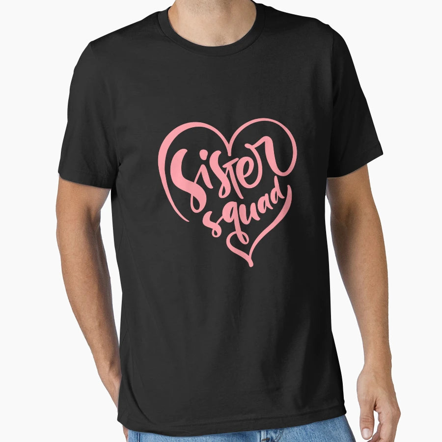 Sister Squad National Siblings Day T-Shirt - Trendy Graphic Men Women - T-Shirt, Sweatshirt, Hoodie