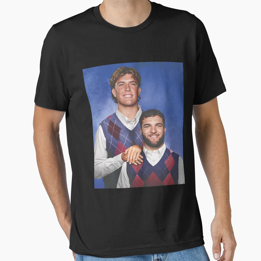 New York Football Jaxson Dart Cam Skattebo T-Shirt - Trendy Graphic Unisex - T-Shirt, Sweatshirt, Hoodie