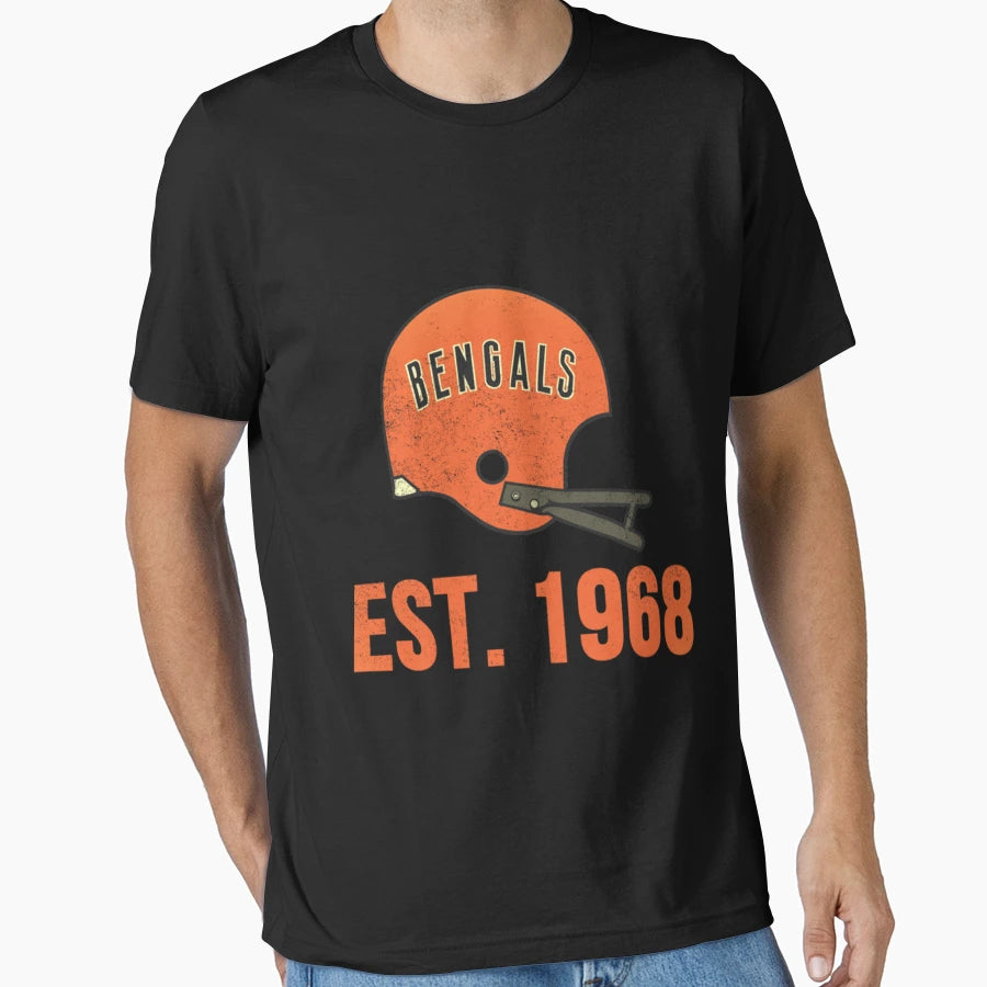 Cincinnati Est 1968 T-Shirt - Streetwear Style Unisex - T-Shirt, Sweatshirt, Hoodie