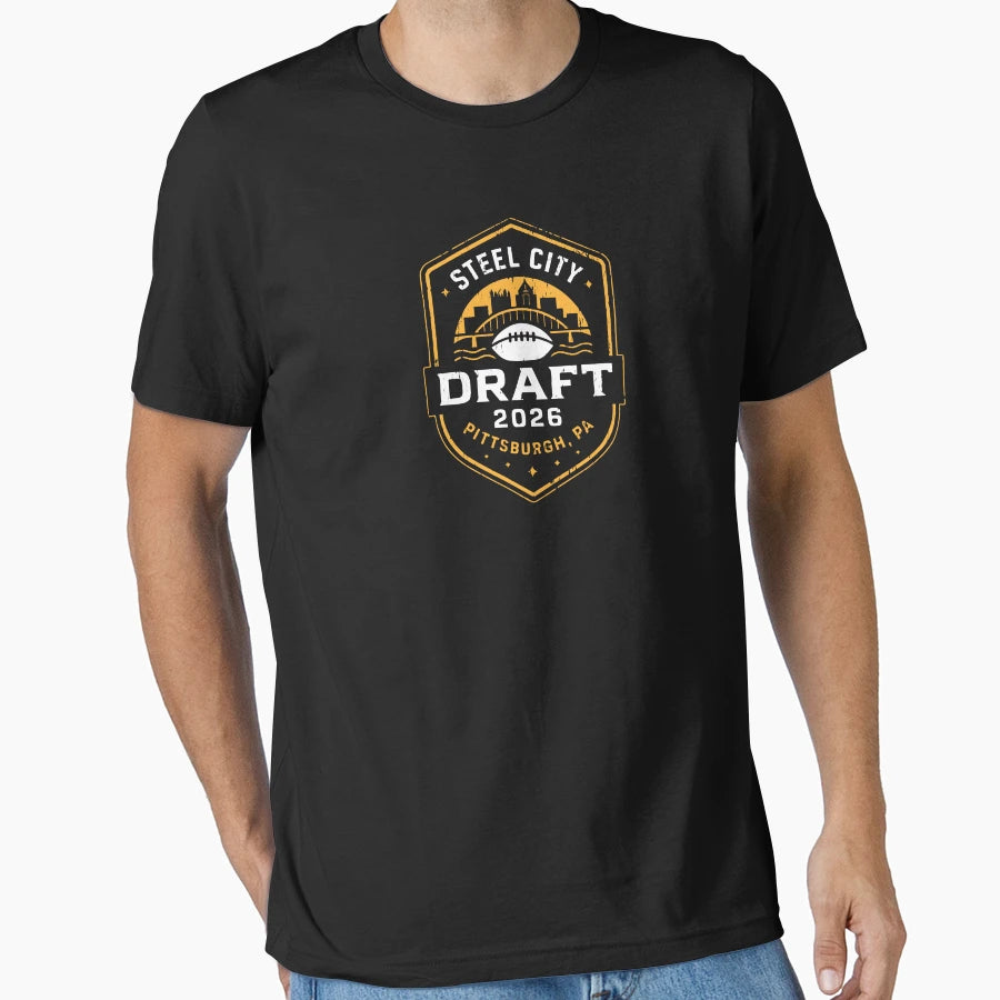 Steel City Draft T-Shirt - Minimalist Print Unisex - T-Shirt, Sweatshirt, Hoodie