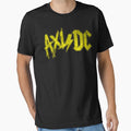 Axl/DC Yellow Logo Modern by OhighO76 - Adult & Kids T-Shirts, Sweatshirts & Hoodies apparel design preview 1