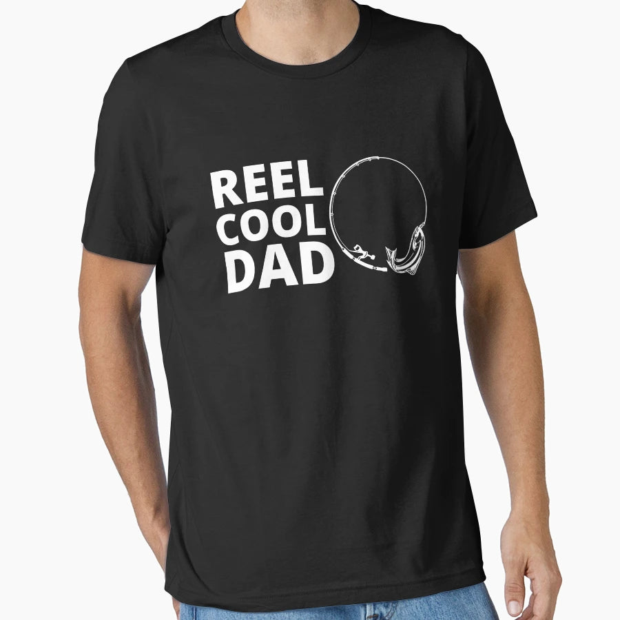 Reel Dad Fishing Gift Dad T-Shirt - Unique Graphic for Adults - T-Shirt, Sweatshirt, Hoodie