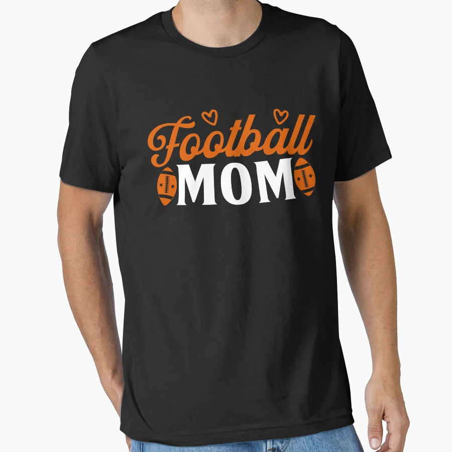 Funny Womens Game Day Football Mom T-Shirt - Fun Novelty Design Men Women - T-Shirt, Sweatshirt, Hoodie