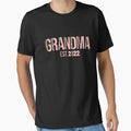 Grandma Est 2022 Leopard Mothers Day T-Shirt - Aesthetic Graphic Unisex - T-Shirt, Sweatshirt, Hoodie