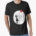 Ballon Girl Banksy Perfect Gift by sylviazama - Adult & Kids T-Shirts, Sweatshirts & Hoodies apparel design preview 1