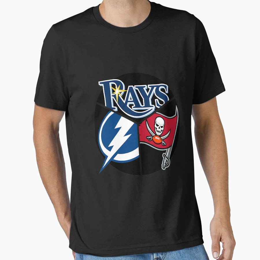 Tampa Bay Sports Teams Triquad T-Shirt - Unique Graphic Men Women - T-Shirt, Sweatshirt, Hoodie