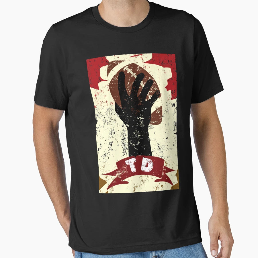 Touchdown Football T-Shirt - Minimalist Print for Adults - T-Shirt, Sweatshirt, Hoodie