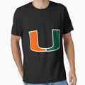 Miami Hurricanes Logo T-Shirt - Custom Art Print Unisex - T-Shirt, Sweatshirt, Hoodie