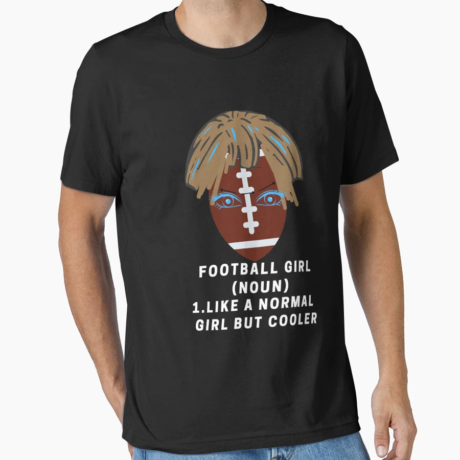 Football Like Normal But Cooler T-Shirt - Novelty Apparel Unisex - T-Shirt, Sweatshirt, Hoodie
