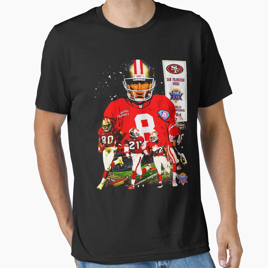 San Francisco Super Bowl Xxix Champs T-Shirt - Casual Everyday Wear Unisex - T-Shirt, Sweatshirt, Hoodie