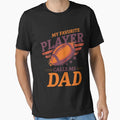 Cheer Dad And Husband Football T-Shirt - Minimalist Print Men Women - T-Shirt, Sweatshirt, Hoodie