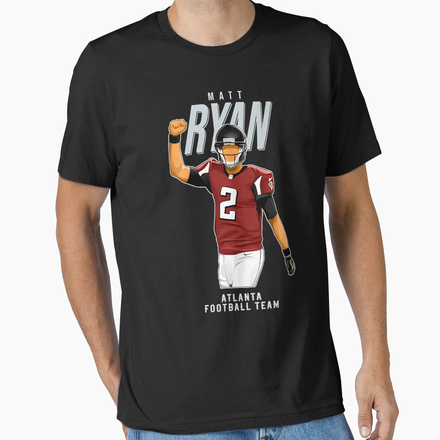 Matt Ryan Touchdown 2 Atlanta Football T-Shirt - Trendy Graphic Men Women - T-Shirt, Sweatshirt, Hoodie